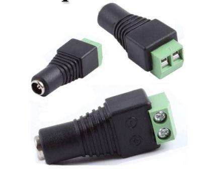 conector dc hembra cámaras